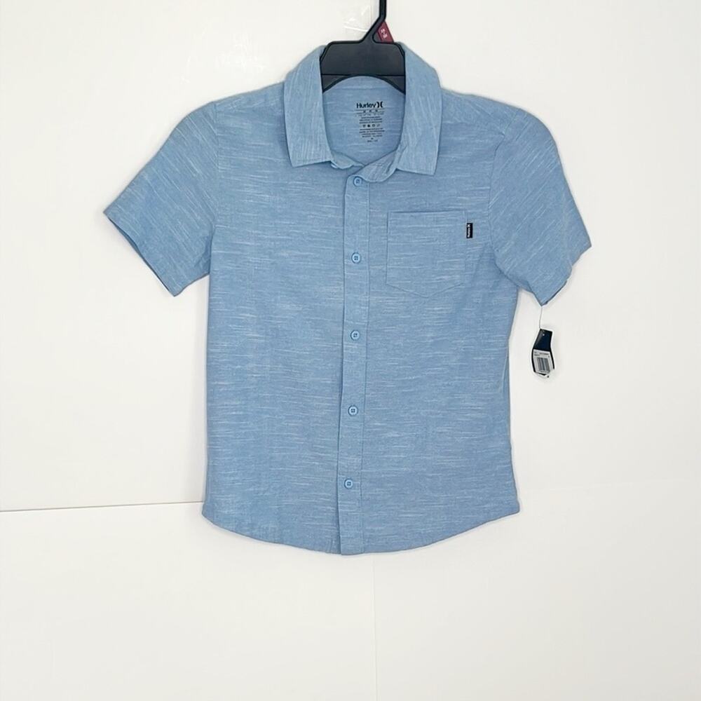 Boys Hurley Button Up Shirt Size Medium